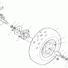 TRAIL BLAZER - A00BA25CA Переднее колесо