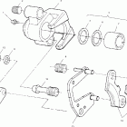 SCRAMBLER 400 - A00BG38CA Передний тормоз