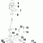 SPORTSMAN 335 - A00CH33AA Селектор переключения передач
