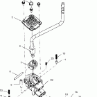 SPORTSMAN 335 - A00CH33AF Селектор переключения передач