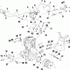 SPORTSMAN 335 - A00CH33AF Крепление двигателя