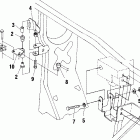 SPORTSMAN 335 - A00CH33AA Frame mounting