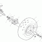 TRAIL BOSS - A00AA32AB Переднее колесо