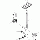 SCRAMBLER 500 - A99BG50AA Селектор переключения передач