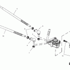 MAGNUM 500 4X4, HDS - A00CD50FA Gearcase selector mounting