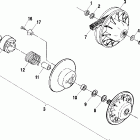 SPORTSMAN 335 - A00CH33AA Привод сцепления