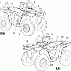 SPORTSMAN 500 - A00CH50AA/AB/AE/AH/AK/AL/EB Наклейки