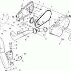 XPLORER 400 - A00CG38CA Кожух сцепления