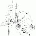 MAGNUM 500 4X4, HDS - A00CD50FA Передняя стойка