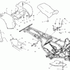 BIG BOSS  INT'L - A00CL50DA Заднее крыло и сиденье