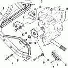 SCRAMBLER 500 - A00BG50AA Крепление КПП