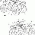 MAGNUM 500 4X4, HDS - A00CD50FA Наклейки