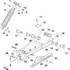 TRAIL BLAZER 250 - A99BA25CA Бугель и аммортизатор