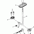 TRAIL BLAZER 250 - A99BA25CA Селектор переключения передач