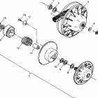 XPLORER 300 - A99CC28CA Привод сцепления