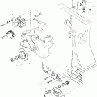 SPORTSMAN WORKER 500 - A99CH50EA/EB Rear brake / foot pedal