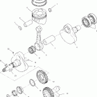 SCRAMBLER 500 - A99BG50AA Коленвал и поршни