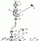 XPRESS 300 - A99CA28CA Селектор переключения передач