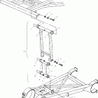 BIG BOSS 500 6X6  INTL  - A99AE50DA Rear strut stabilizer