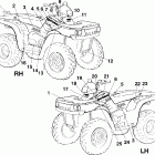 SPORTSMAN WORKER 500 - A99CH50EA/EB Наклейки