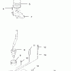 SPORTSMAN WORKER 500 - A99CH50EA/EB Селектор переключения передач