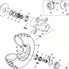 XPLORER 400 - A99CG38CA Переднее колесо