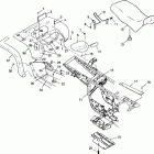 XPLORER 300 - A99CC28CA Заднее крыло и сиденье