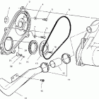 BIG BOSS 500 6X6  INTL  - A99AE50DA Кожух сцепления