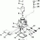 XPLORER 300 - A99CC28CA Карбюратор