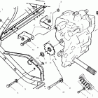 SCRAMBLER 400 - A99BG38CB Крепление КПП