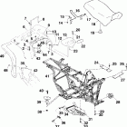 MAGNUM 500 - A99CD50AA Заднее крыло и сиденье
