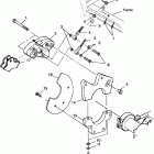 XPLORER 400 - A99CG38CA Задний суппорт тормозной