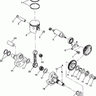 SCRAMBLER 400 - A99BG38CA Поршень и коленвал