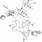 TRAIL BLAZER 250 - A99BA25CA Задний суппорт тормозной