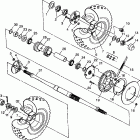 XPLORER 300 - A99CC28CA Колесо заднее