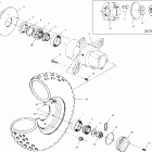 SCRAMBLER 400 - A99BG38CB Переднее колесо