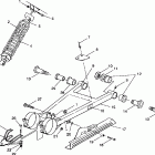 XPLORER 400 - A99CG38CA Бугель и аммортизатор