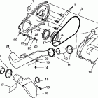 XPLORER 300 - A99CC28CA Кожух сцепления