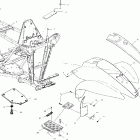 SCRAMBLER 500 - A99BG50AA Переднее крыло