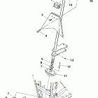 SPORTSMAN WORKER 500 - A99CH50EA/EB Рулевой вал