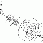 TRAIL BLAZER 250 - A99BA25CA Переднее колесо