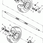 SCRAMBLER 400 - A99BG38CA Заднее колесо