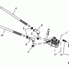 MAGNUM 500 - A99CD50AA Gearcase selector mounting