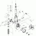 SCRAMBLER 400 - A99BG38CB Передняя стойка