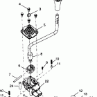 XPLORER 400 - A99CG38CA Селектор переключения передач