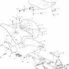 SCRAMBLER 400 - A99BG38CB Заднее крыло