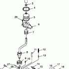 XPLORER 300 - A99CC28CA Селектор переключения передач