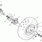 XPRESS 300 - A99CA28CA Переднее колесо