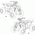 SCRAMBLER 500 - A99BG50AA Наклейки