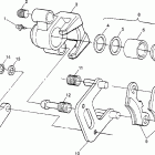 BIG BOSS 500 6X6 - W98AE50A Передний тормоз